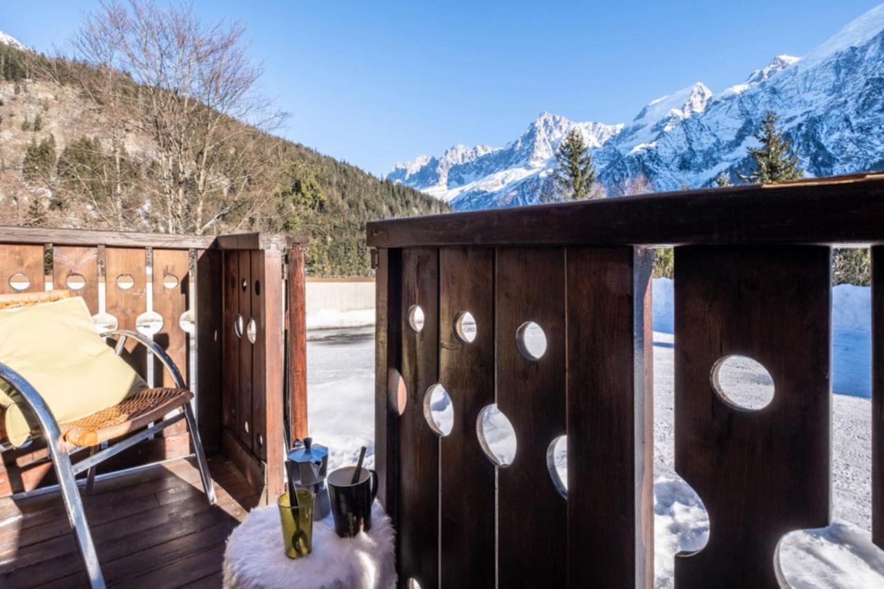 Studio Near Lac Des Chavants Superb View Apartamento Les Houches Exterior foto