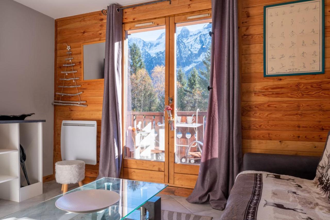 Studio Near Lac Des Chavants Superb View Apartamento Les Houches Exterior foto