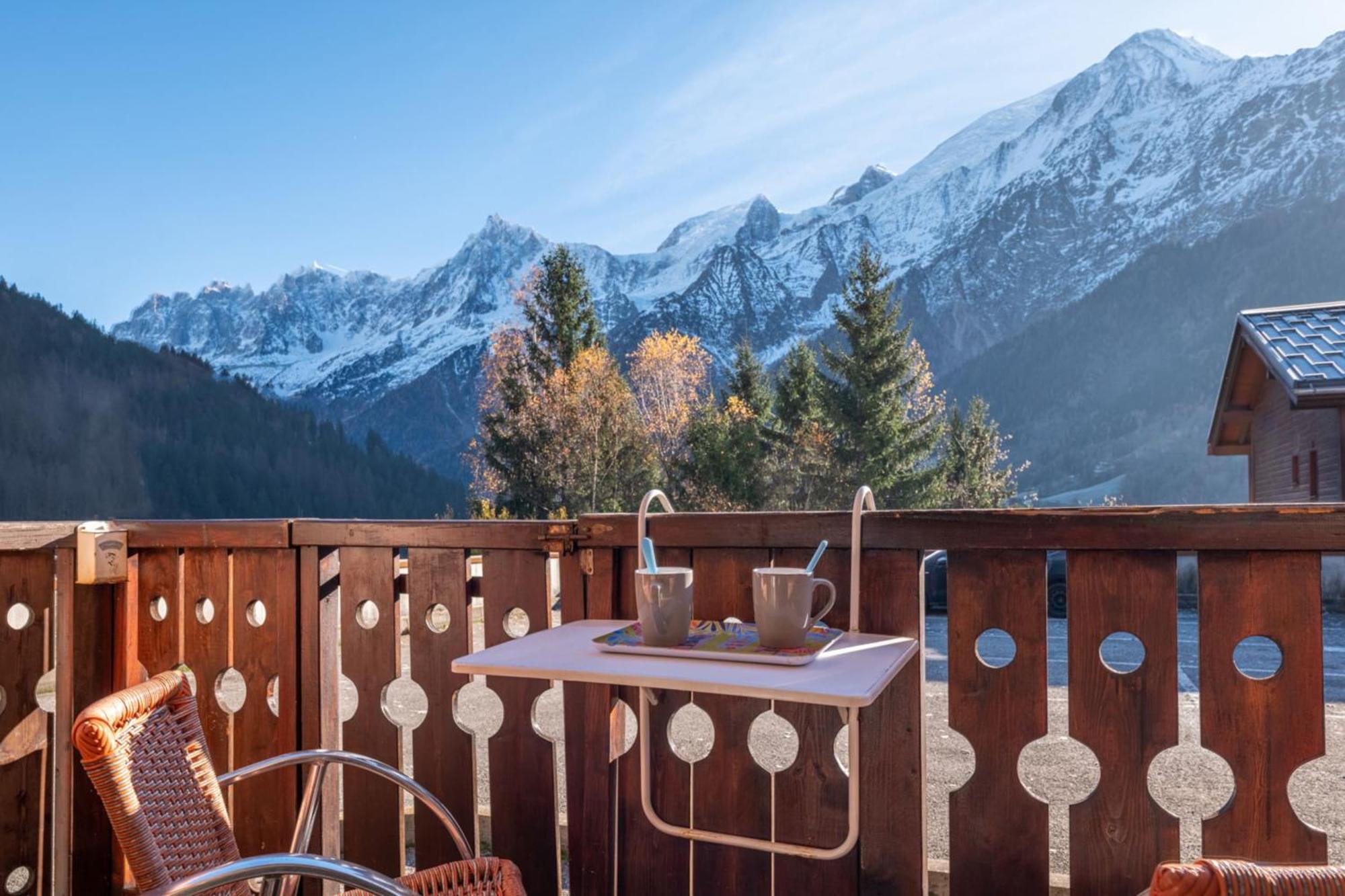 Studio Near Lac Des Chavants Superb View Apartamento Les Houches Exterior foto